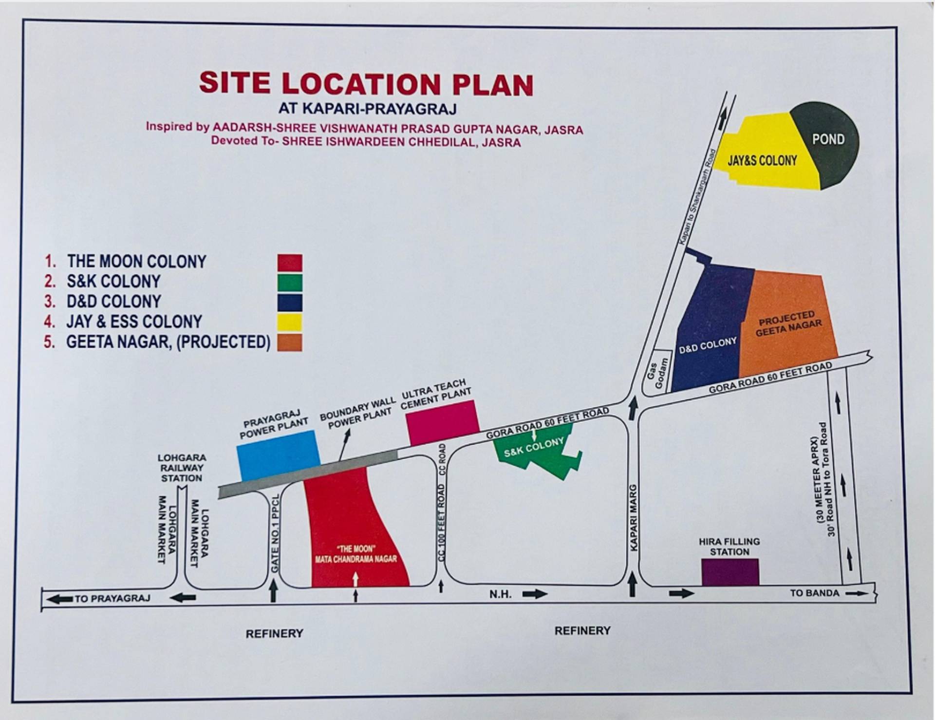 JS Infra residential plots in Prayagraj