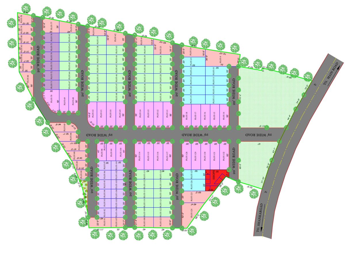 J&S Colony site plan