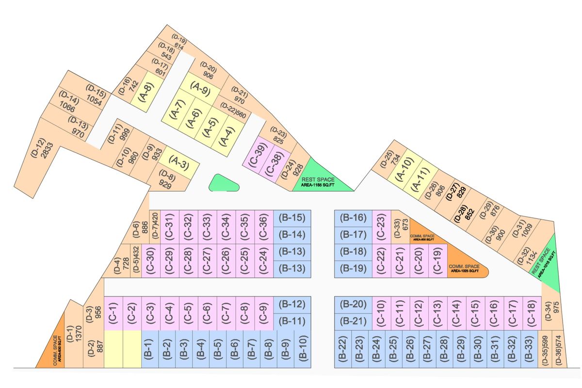 S&K Colony site plan